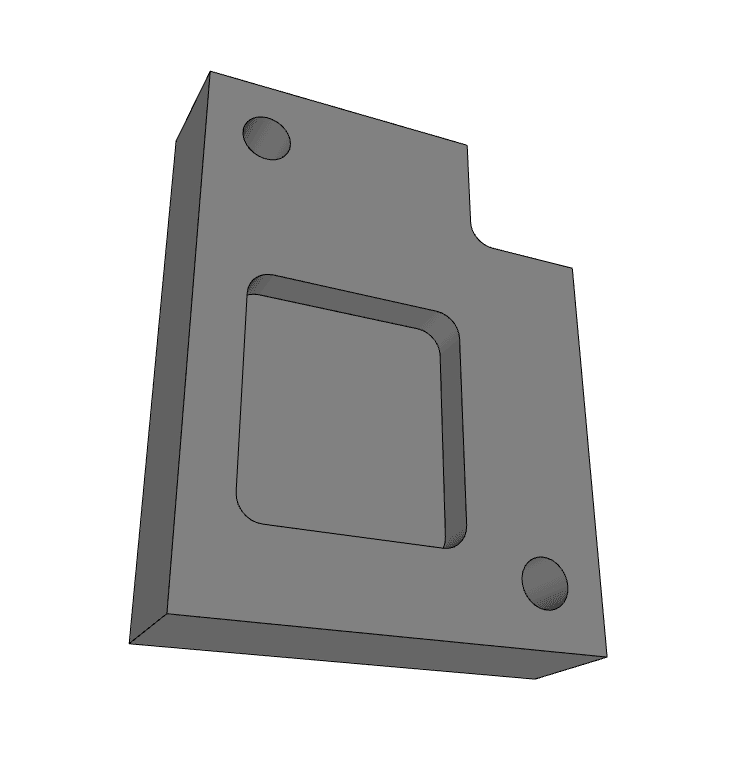 Projekt części CNC